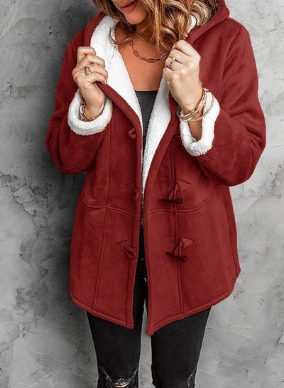 Sofia™ | Giacca morbida in pile con cappuccio