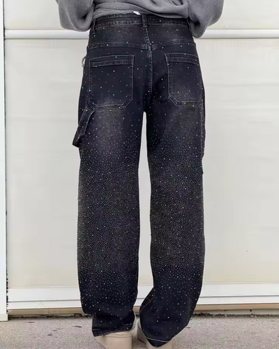 Caterina | Pantaloni carpenter in denim