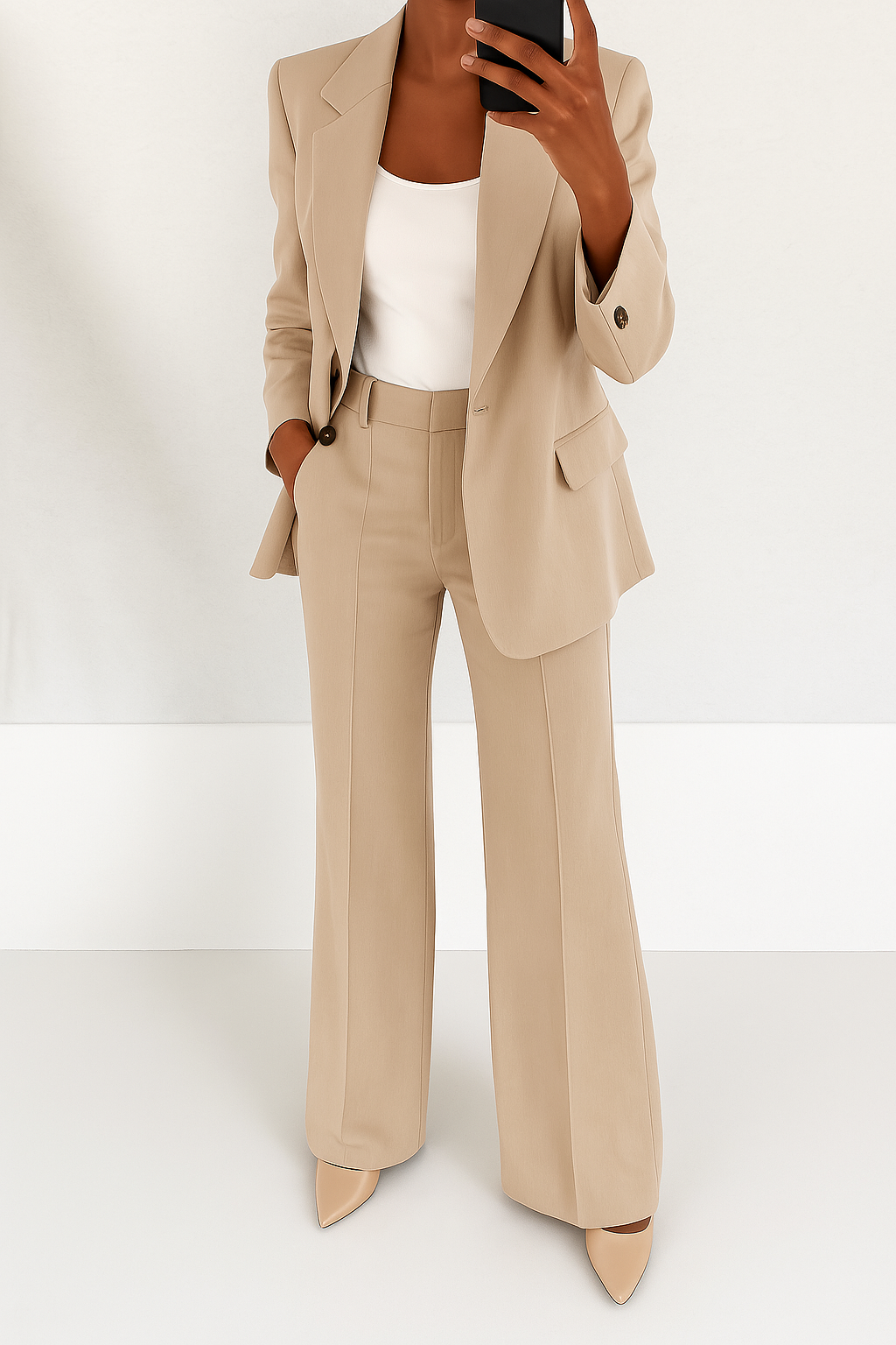 Vittoria | Completo pantalone aderente a due pezzi