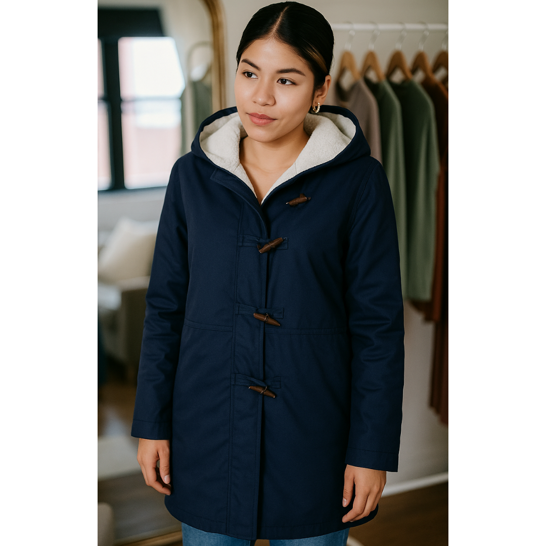 Sofia™ | Giacca morbida in pile con cappuccio