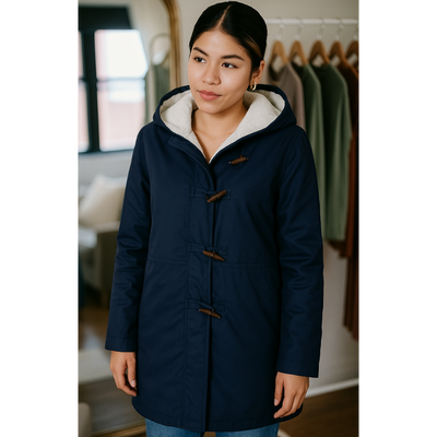 Sofia™ | Giacca morbida in pile con cappuccio
