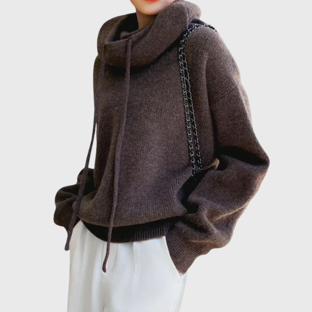 Sofia™ | Felpa con cappuccio in maglia