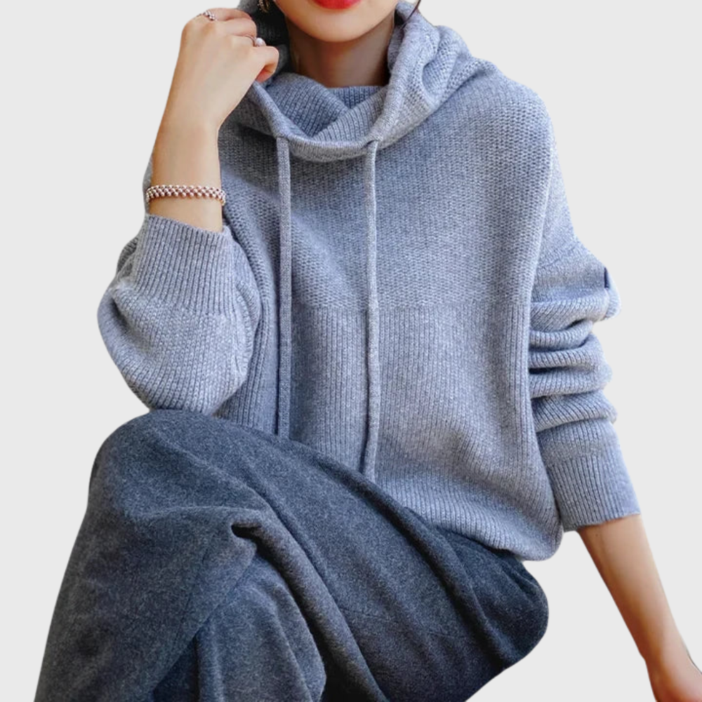 Sofia™ | Felpa con cappuccio in maglia