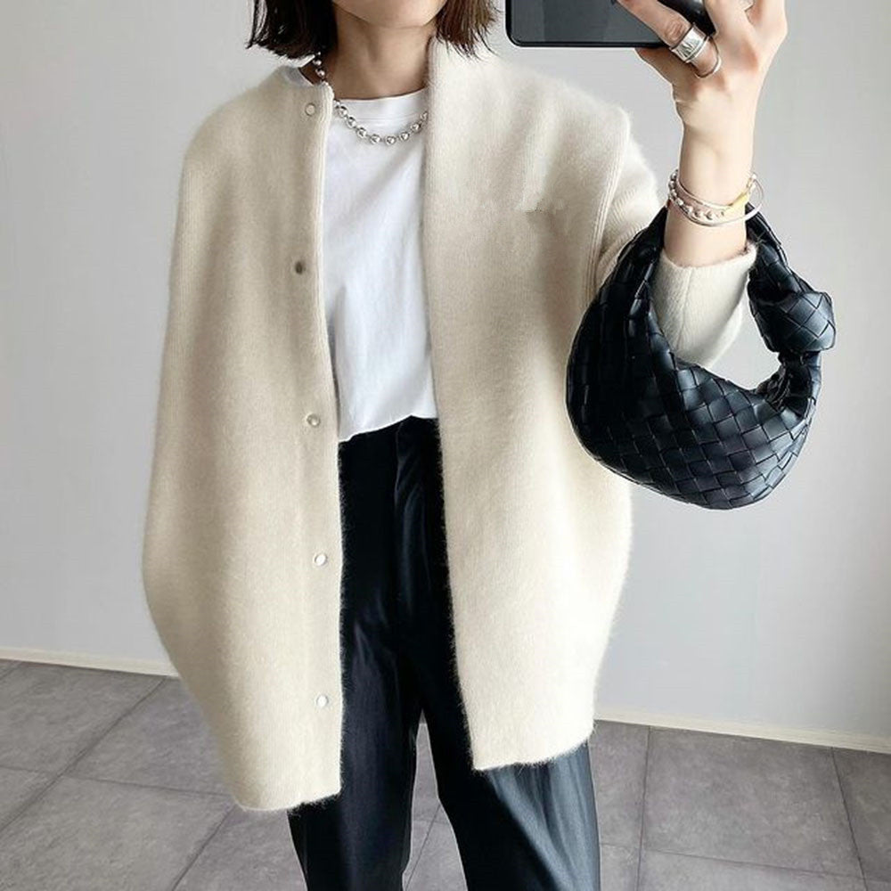 Alessandra | Cardigan lungo in tessuto morbido