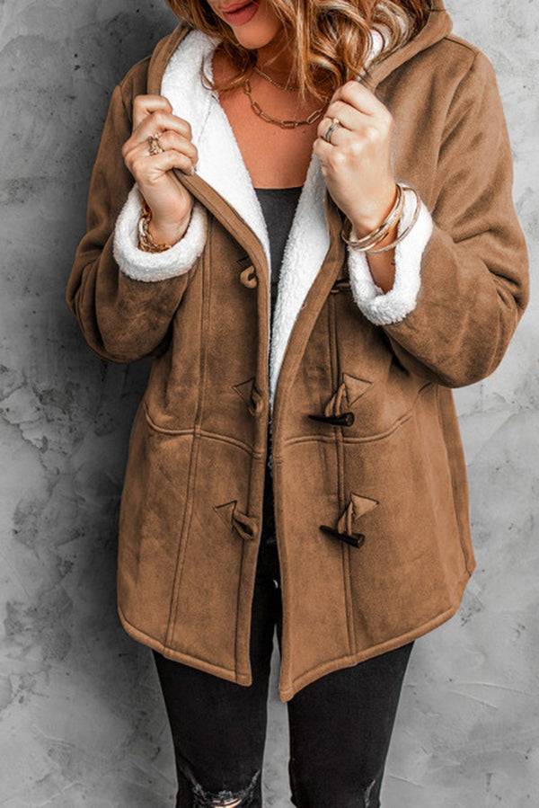 Sofia™ | Giacca morbida in pile con cappuccio