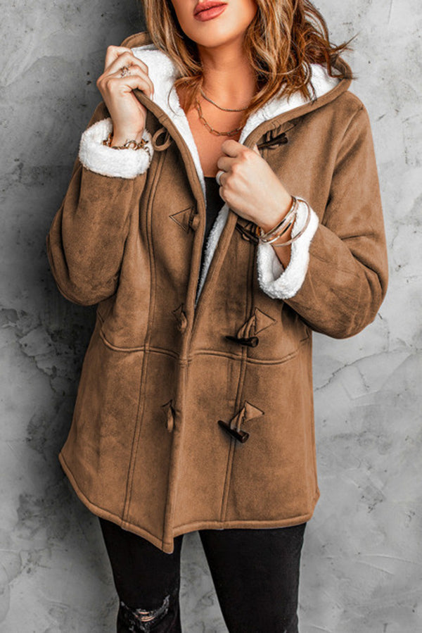 Sofia™ | Giacca morbida in pile con cappuccio